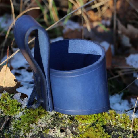 CORNE 0.3L + ÉTUI EN CUIR