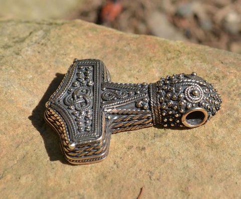 THOR'S HAMMER, ÖLAND, SWEDEN, BRONZE
