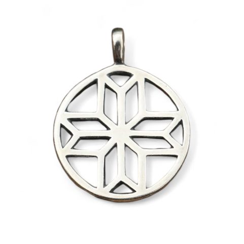 MORNING STAR VENUS II, SILVER PENDANT