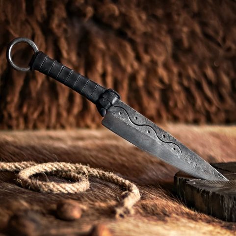 CRUACHAN, CELTIC HAND FORGED KNIFE