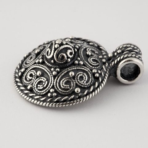PENDENTIF VIKING, STORA RYK, SUÈDE, ARGENT
