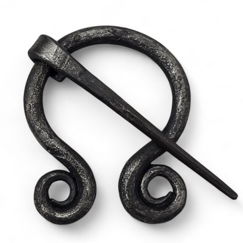 FORGED CLOAK BROOCH