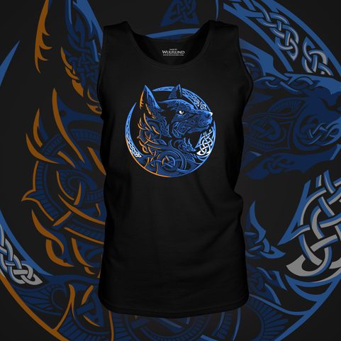 FENRIR, VIKING WOLF, MEN'S TANK TOP