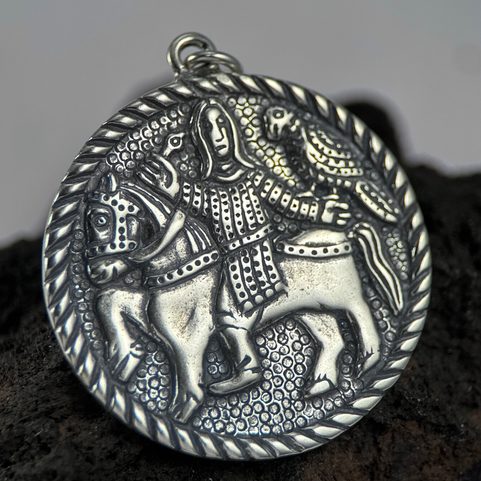 SOKOLNÍK GROSSMÄHRISCHER TALISMAN AUS SILBER 925 15G