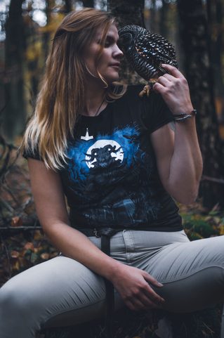 ČERNOBOH, LADIES COLORED T-SHIRT