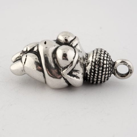 VENUS FROM WILLENDORF, PENDANT, SILVER 925