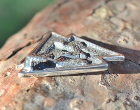 VALKNUT, SILVER VIKING PENDANT, AG 925