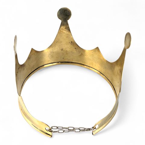 COURONNE ROYALE EN LAITON
