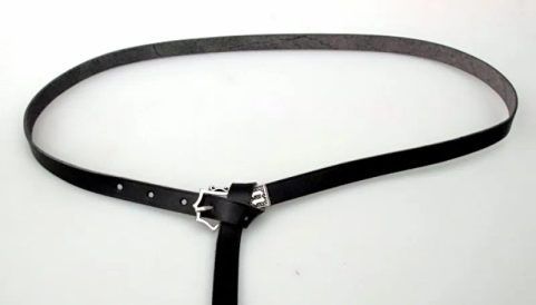 MEDIEVAL LEATHER BELT, ENGLAND
