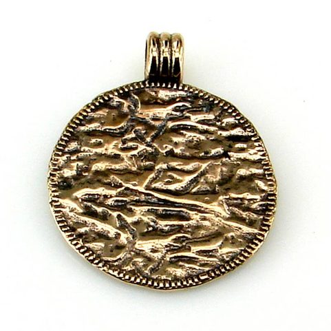 VIKING SHIP - BRONZE PENDANT