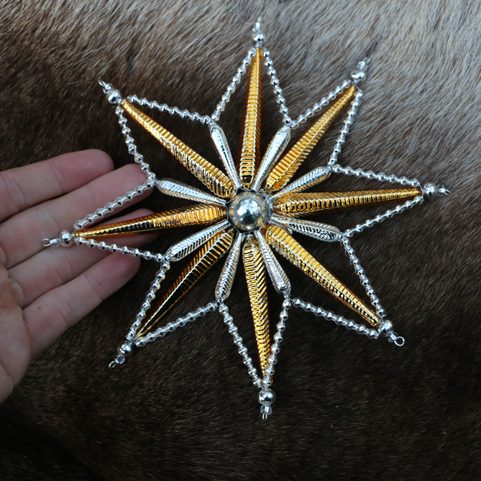 FLAMING STAR, DÉCORATION DE YULE
