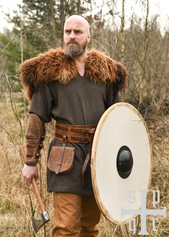 VIKING SHIELD, WOODEN 75 CM
