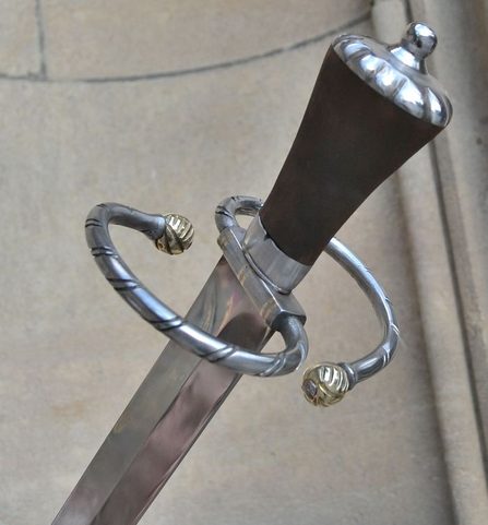 KATZBALGER, RENAISSANCE LANDSKNECHT SWORD, ORNATELY DECORATED
