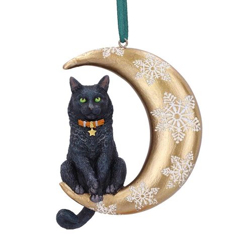 ORNEMENT SUSPENDU CHAT DE LUNE