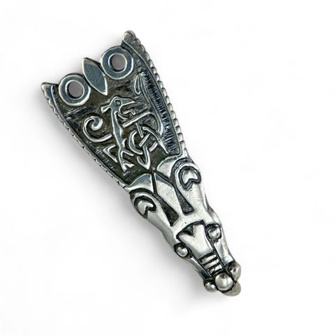 SILVER VIKING CLOAK HOOK, ENGLAND - 1 PIECE