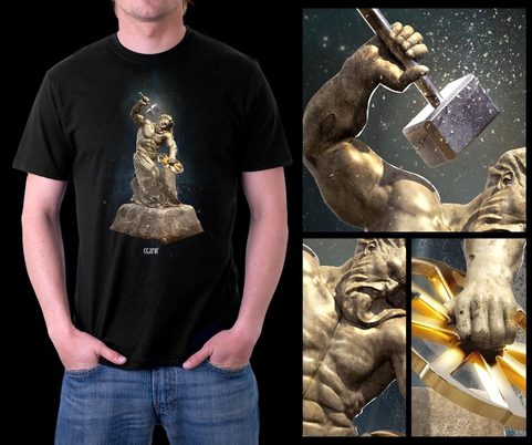 SVAROG, SLAVIC T-SHIRT, SERBIA