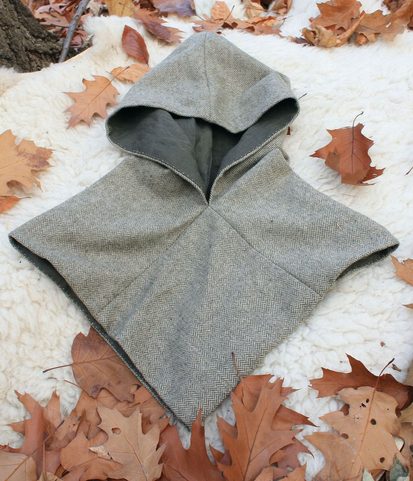 HOOD, DOUBLE LAYERS, WOOL AND LINEN, NORWAY
