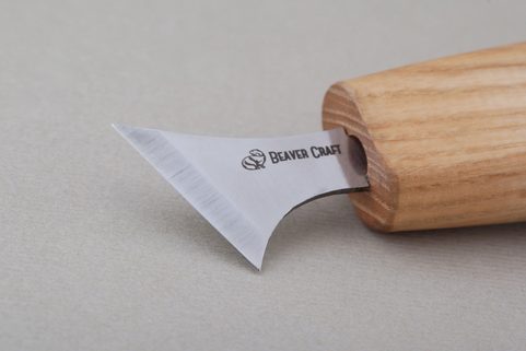 SMALL KNIFE FOR GEOMETRIC WOODCARVING C10S