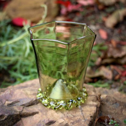 HEXAGON-GLAS, PILSEN XV. JAHRHUNDERT