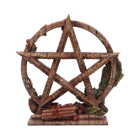PENTAGRAM YULE, DECORATION 16.5CM