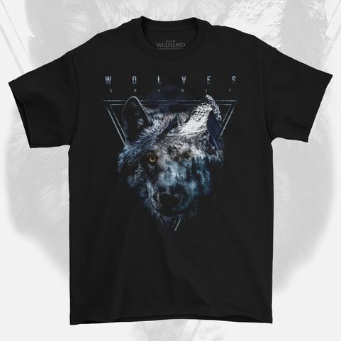 WOLVES SPIRIT, MEN'S T-SHIRT