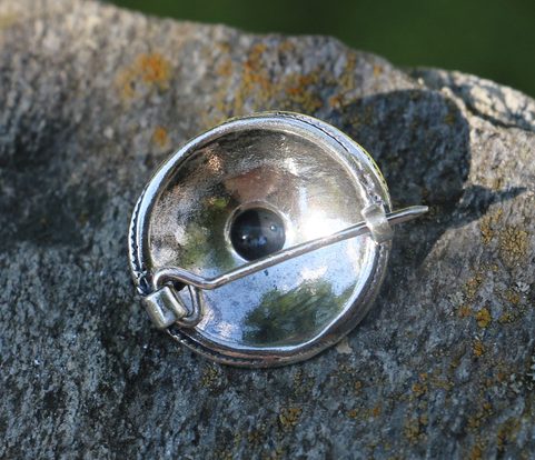 VIKING BROOCH, STORA RYK, FÄRGELANDA, SWEDEN, SILVER