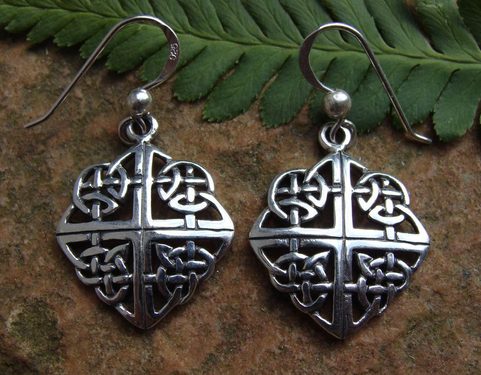 THREAD OF LIFE, BOUCLES D'OREILLES EN ARGENT, AG 925