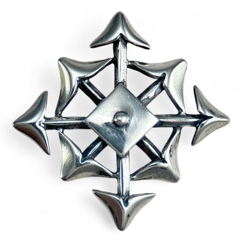 STAR OF CHAOS, CHAOSPHERE, SILVER PENDANT