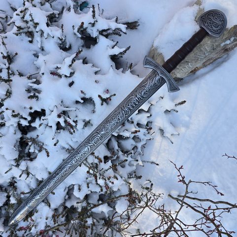 ÉPÉE VIKING, ADOUCIE POUR LE JEU DE RÔLE