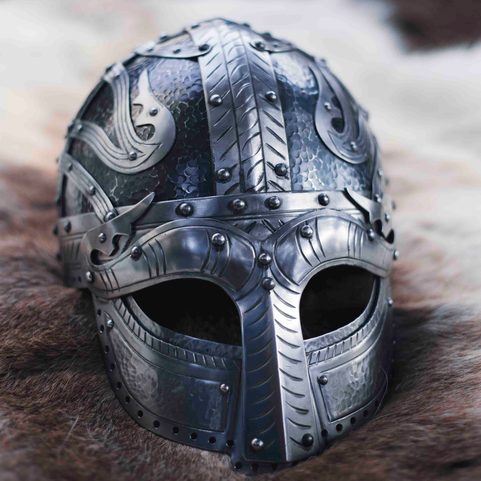VENDEL, A LUXURIOUS VIKING HELMET