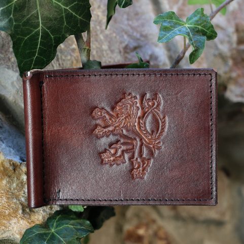 BOHÈME - LION TCHÈQUE, PORTEFEUILLE EN CUIR