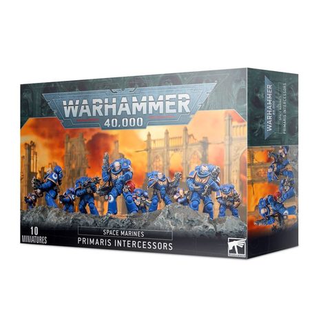 WARHAMMER 40K CHAOS SPACE MARINES PRIMARIS INTERCESSORS