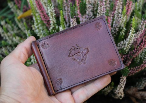 ELK, LEATHER WALLET