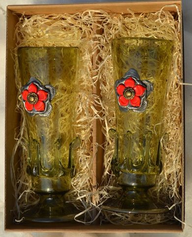 ROSENBERG GOBLET, HISTORICAL GLASS