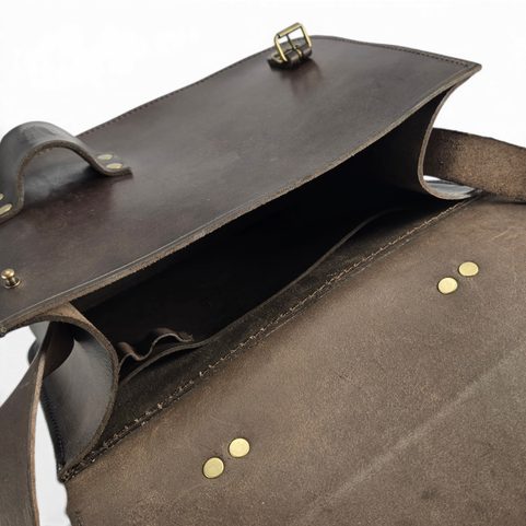 LEATHER PALEONTOLOGY / GEOLOGY BAG