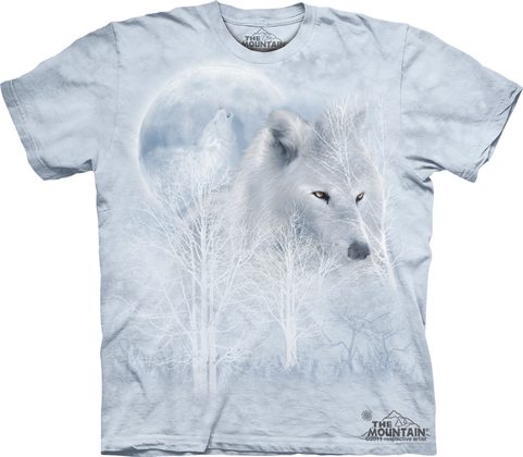 WHITE WOLF MOON, THE MOUNTAIN, T-SHIRT