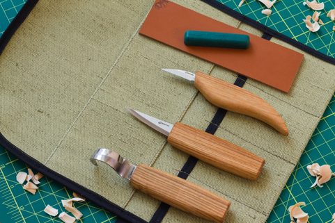 EXTENDED SPOON AND WHITTLE KNIFE SET S17
