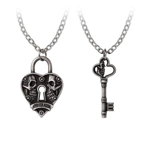 NECKLACE, KEY TO ETERNITY, ALCHEMY GOTHIC