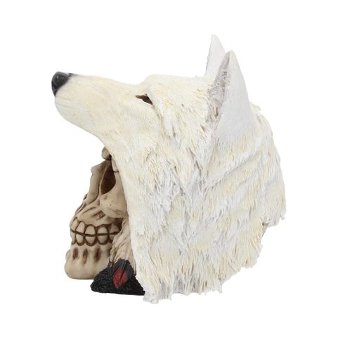 WHITE WOLF 15.6CM, FIGURINE