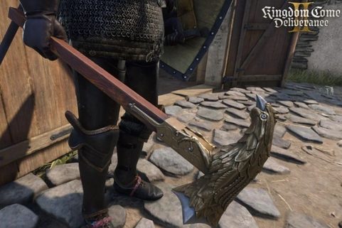 KRIEGSHAMMER BASILISK, SCHAUMSTOFF-REPLIK, KINGDOM COME: DELIVERANCE II