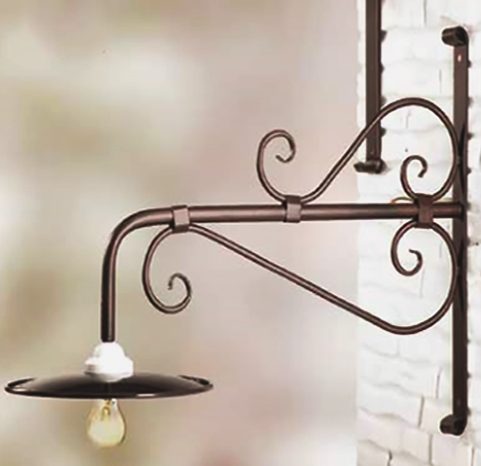FERRUM IRON WALL LAMP 2052-1