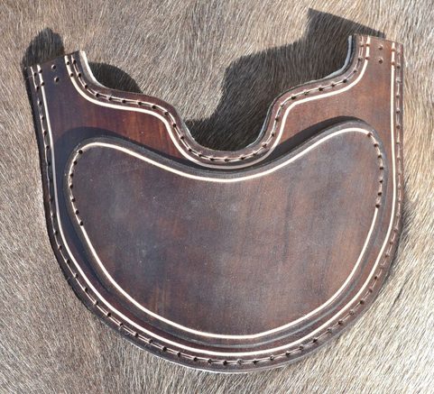 PROTECTEUR DE VISAGE POUR CASQUES, CUIR