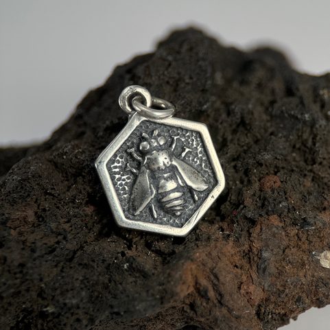 ABEILLE - PENDENTIF, ARGENT