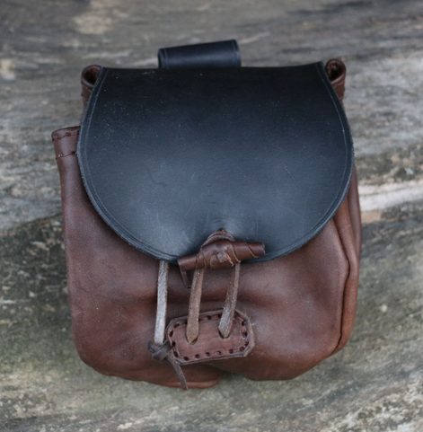 CEDRIC, SAC MÉDIÉVAL EN CUIR