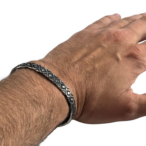 TALENBERG FORGED BRACELET, STAINLESS STEEL
