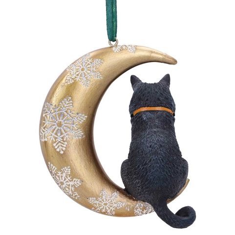 ORNEMENT SUSPENDU CHAT DE LUNE