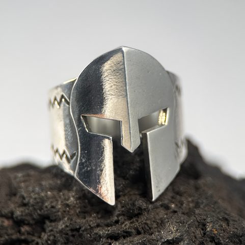 SPARTA BAGUE EN ARGENT