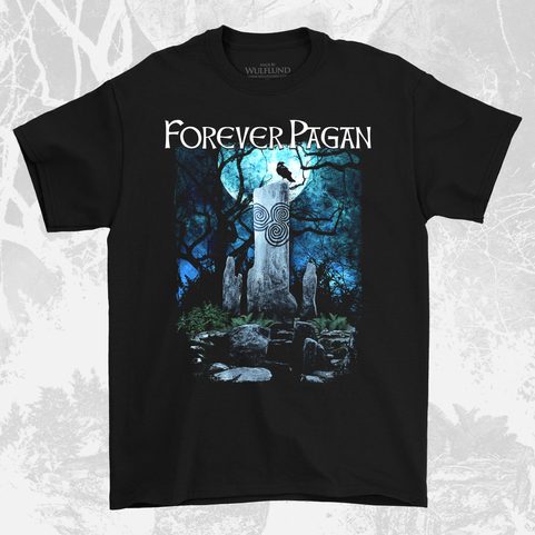 FOREVER PAGAN, HERREN-T-SHIRT FARBIG, NAAV