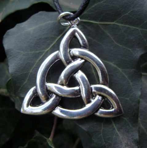CYCLE OF LIFE, SILVERED NECKLACE