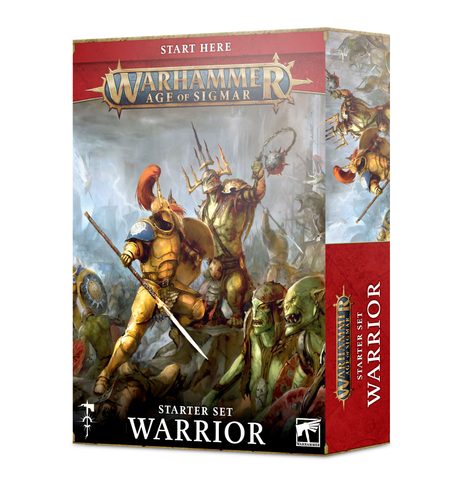 WARHAMMER AGE OF SIGMAR WARRIOR STARTER SET